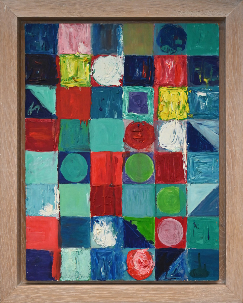 Square and Round Abstract