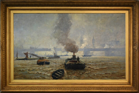 The Thames by Parliament
